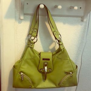 Super cute Vittorio green handbag